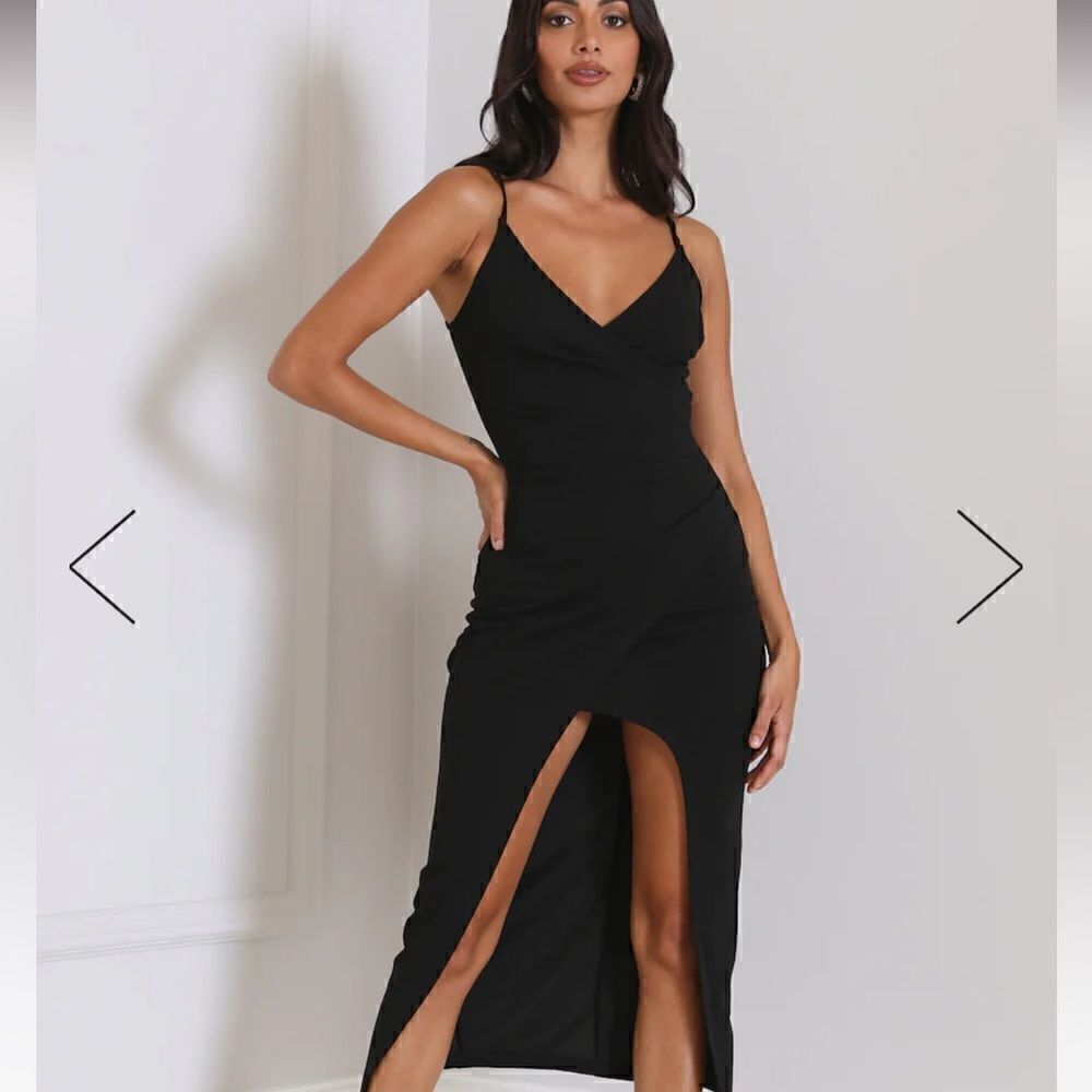 Szn Style Midi Dress Black